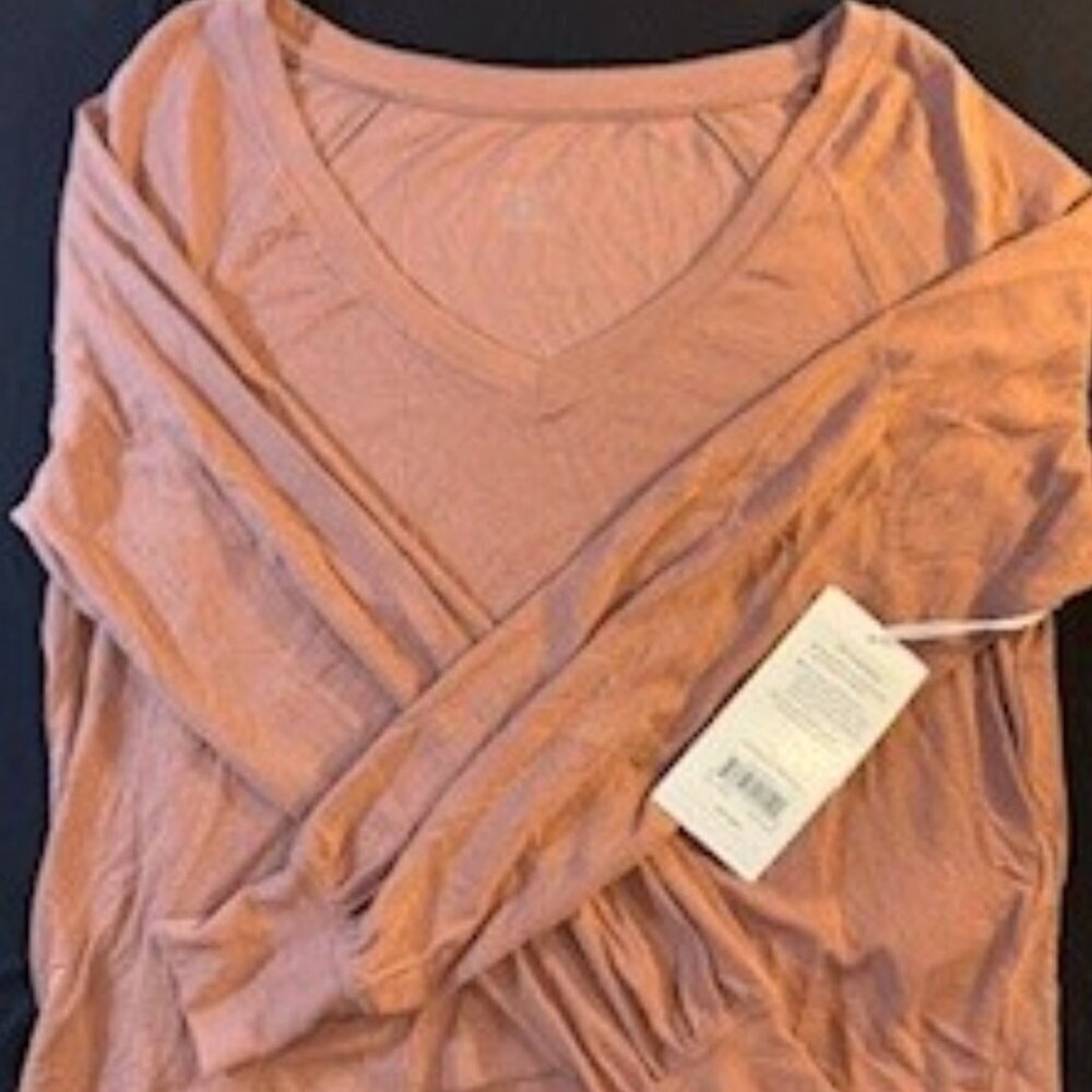 TAVI - Rib Long Sleeve T - Clove/Mauvey Color - NWT - Picture 5 of 6